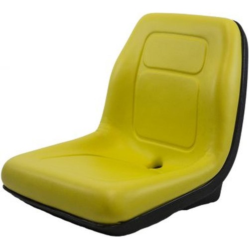 Ultra high back seat - high-back, yellow