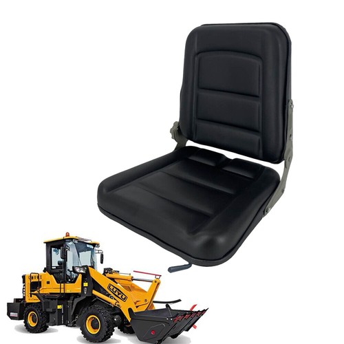 Black tractor seat universal - black,