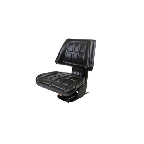 Black tractor seat backrest - tractor,